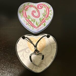 Brighton heart necklace.